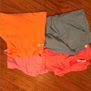 Zenana Outfitters Orange, Blue, Pink Tops Set